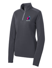 Load image into Gallery viewer, LST860 Sport-Tek® Ladies Sport-Wick® Textured 1/4-Zip Pullover