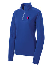 Load image into Gallery viewer, LST860 Sport-Tek® Ladies Sport-Wick® Textured 1/4-Zip Pullover