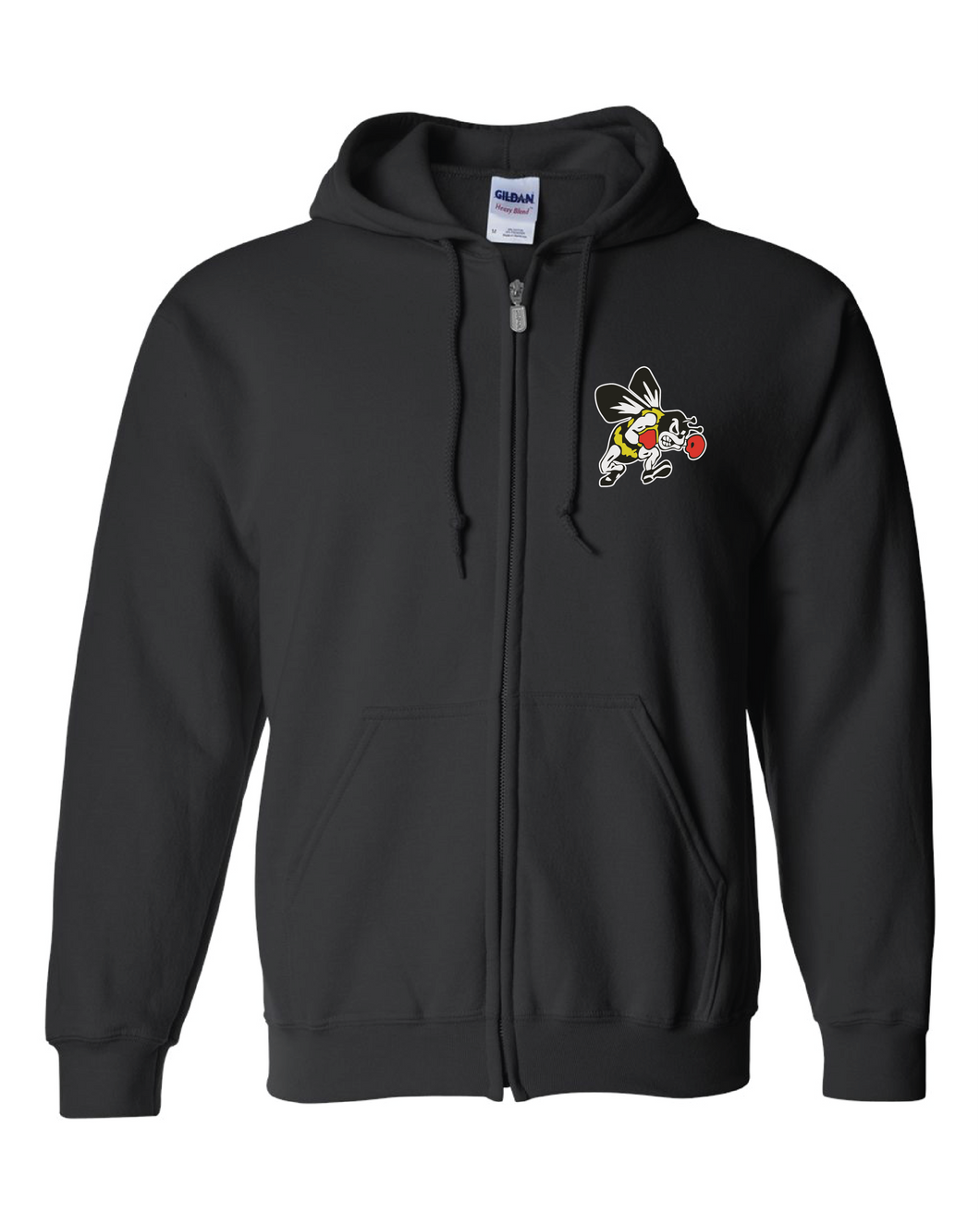 YOUTH BEE ZIP-UP hoody with NAME