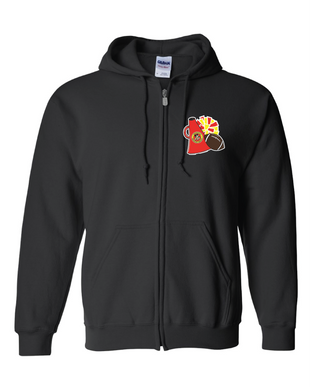 YOUTH POM zip-up Hoody