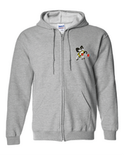 Load image into Gallery viewer, YOUTH BEE ZIP-UP hoody with NAME
