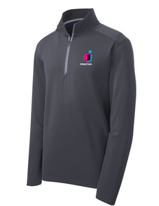 ST860 Sport-Tek® Sport-Wick® Textured 1/4-Zip Pullover