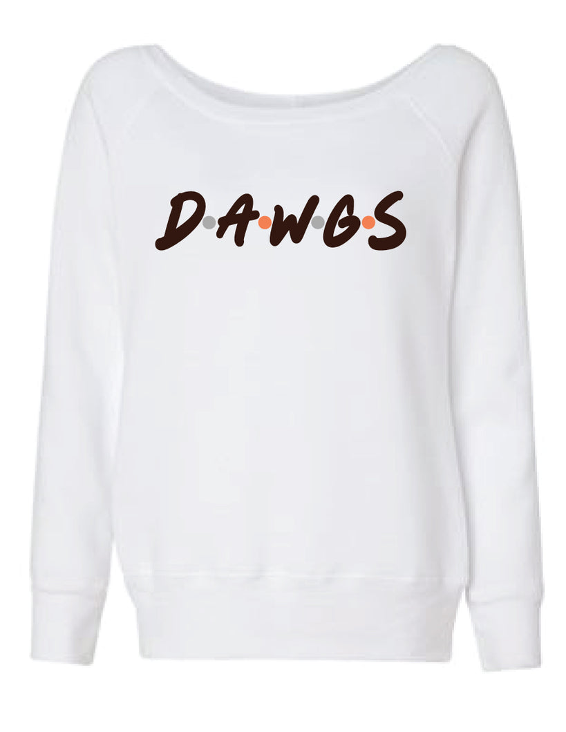 DAWGS off the Shoulder sweatshirt