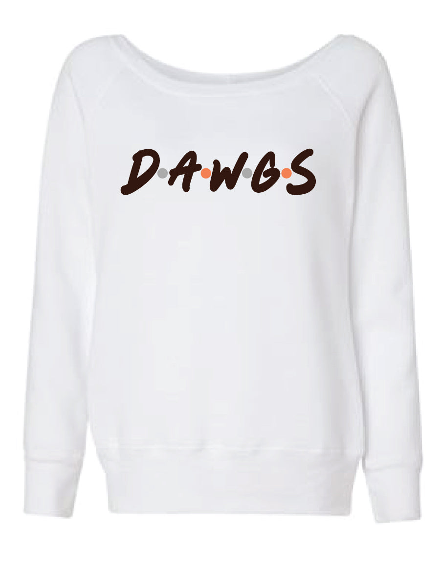 DAWGS off the Shoulder sweatshirt